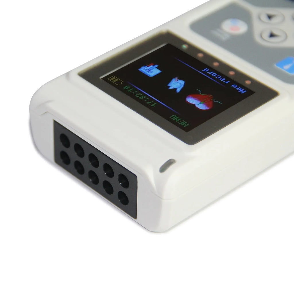 ECG Holter 12 channel 12 lead recorder TLC5000 with lead cable and USB for 24-hour ECG monitoring