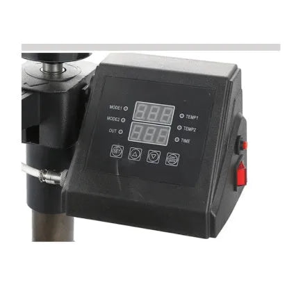Black multifunctional heat transfer printing machine for fabric and tablet applications