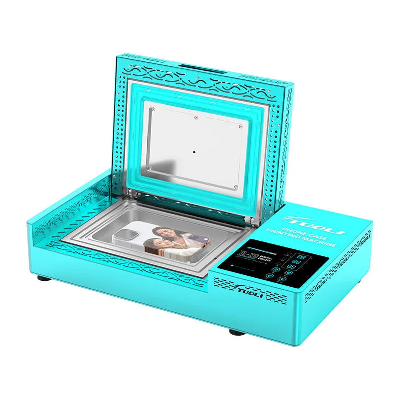Phone case heat transfer printing machine for custom mobile case designs