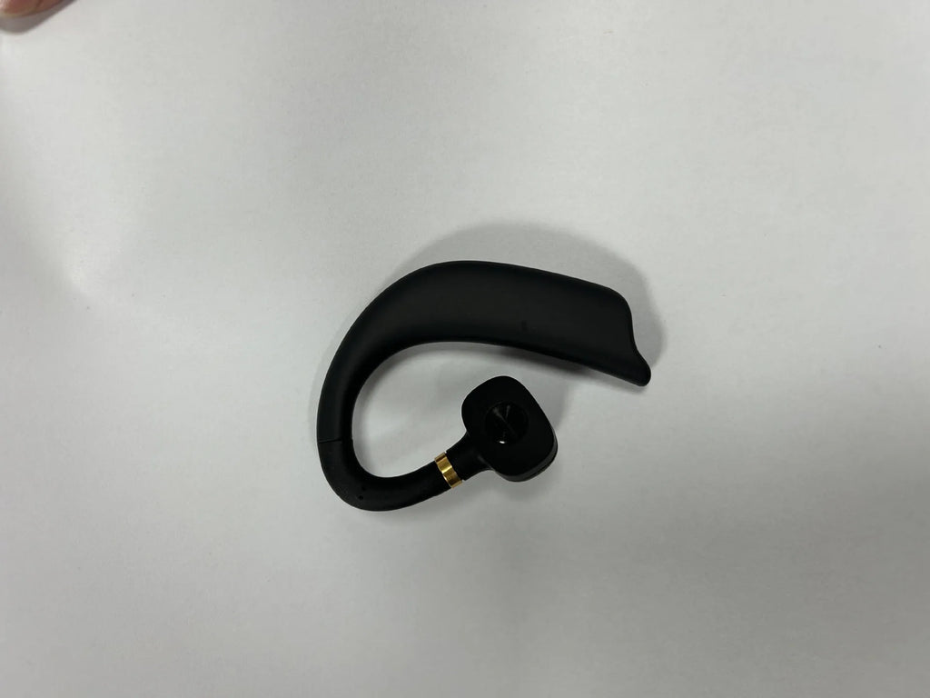 FsrdGT X23 single ear Bluetooth headset with ear hook design, plastic body, black colour