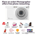 Student digital camera with retro CCD HD beauty mode in three colours