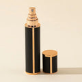 10ml PP perfume subpackaging spray bottle with atomization nozzle and removable lambskin cover, available in multiple colours