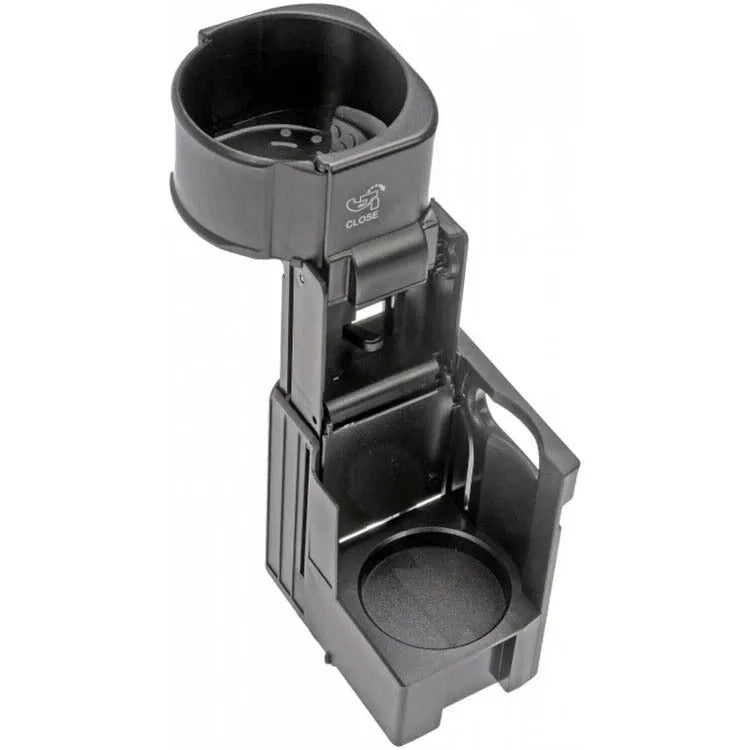Black Mercedes-Benz water cup holder bracket with OEM part number 2116800014