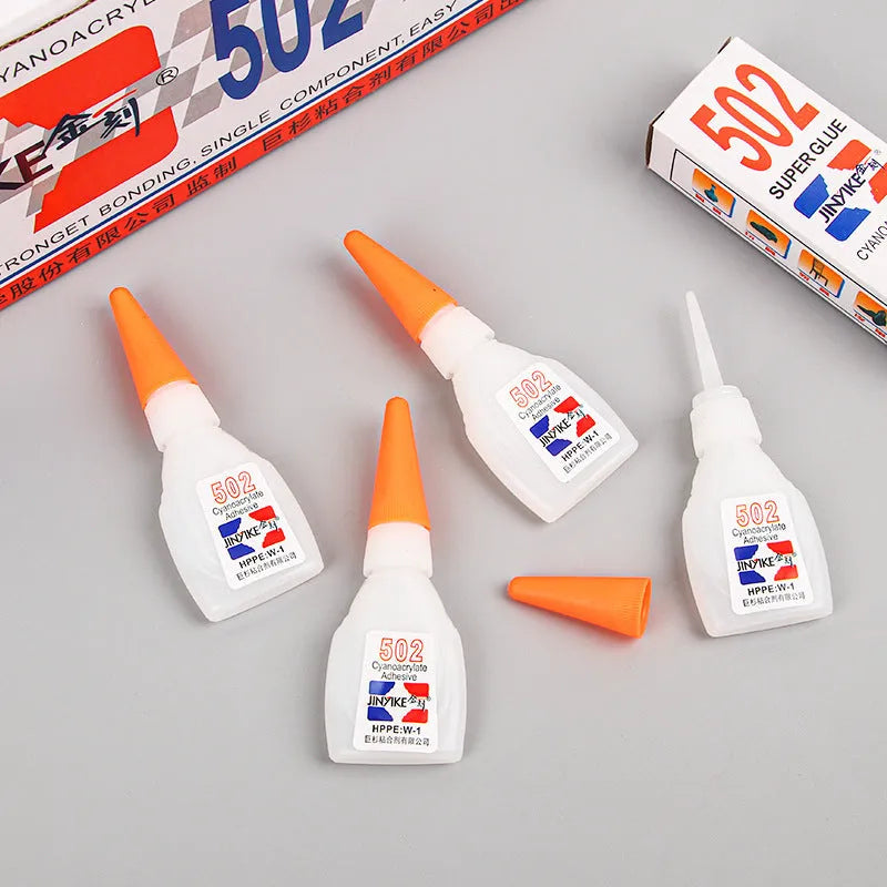 Shoe repair instant strong adhesive glue tube in 3g and 8g sizes for footwear fixes