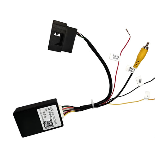 Black pure copper car camera conversion box for Volkswagen Skoda MIB hosts