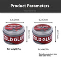 Tube of automobile cold glue for car bodywork depression repair