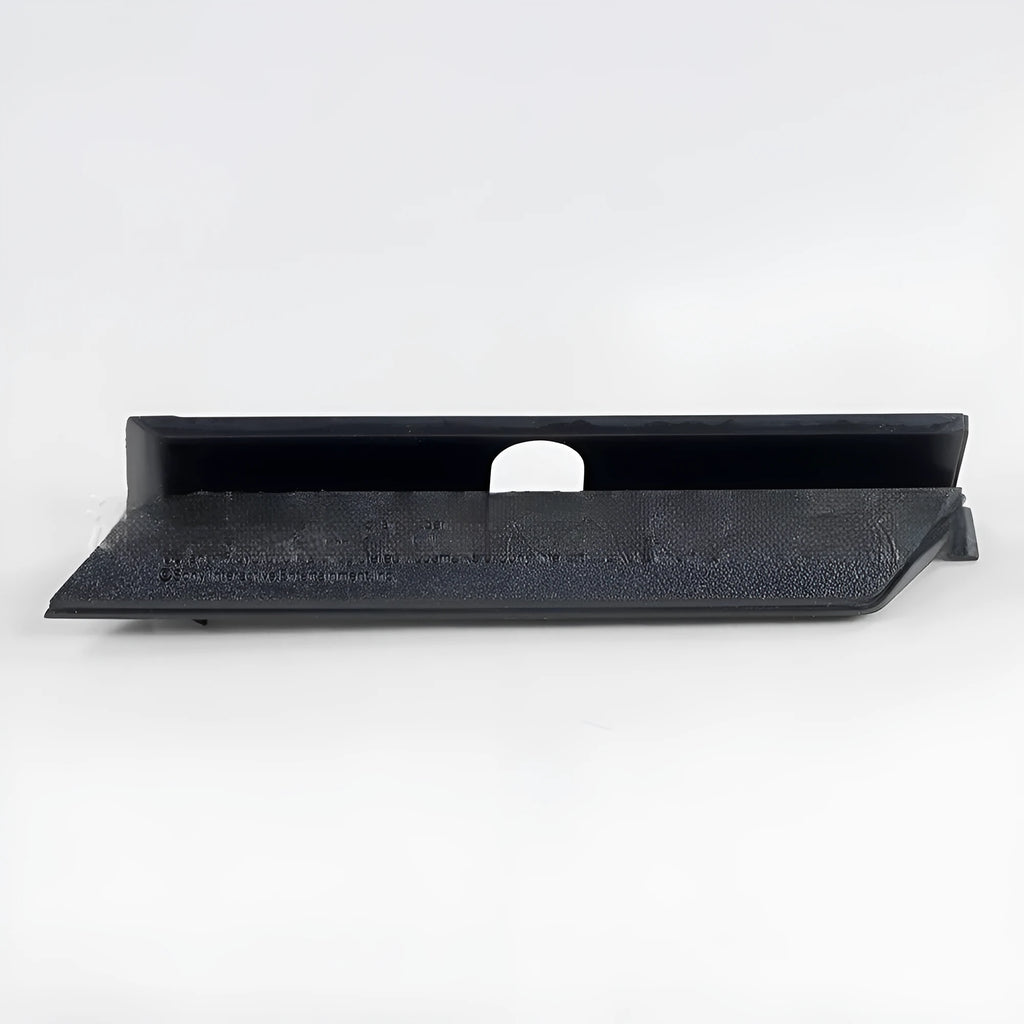 Black and white hard drive baffle bin cover for 3.5-inch computer drives