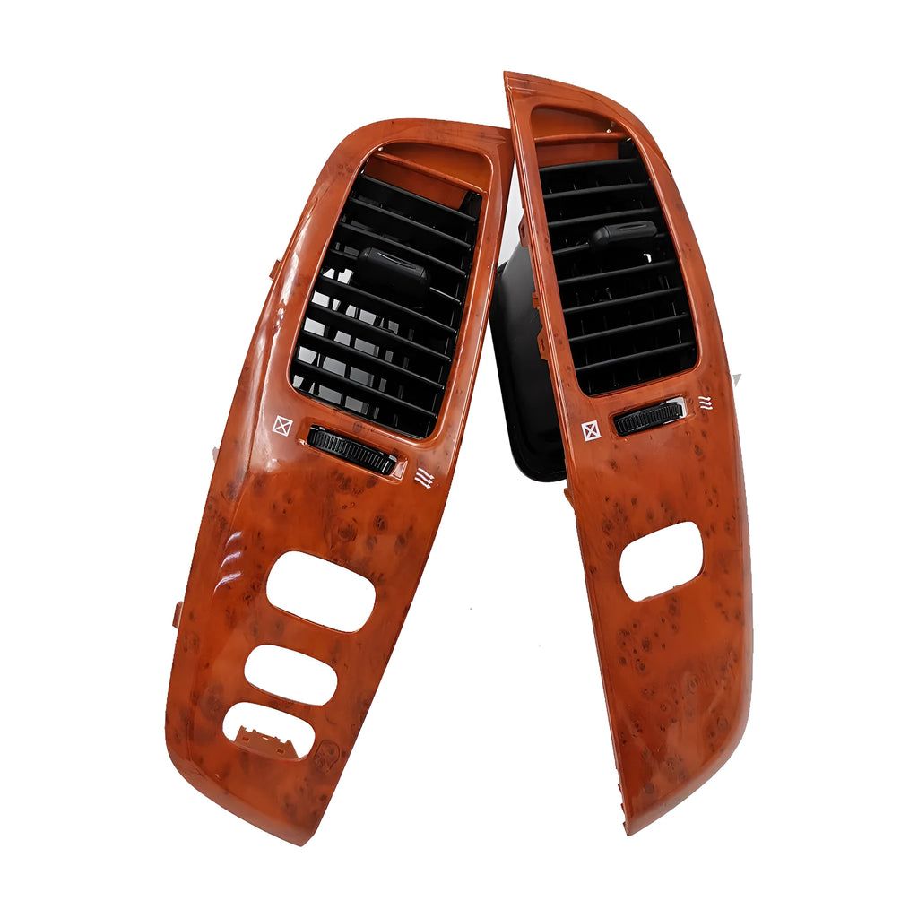 Peach wood coloured ABS plastic air outlet panel for decorative ventilation covers