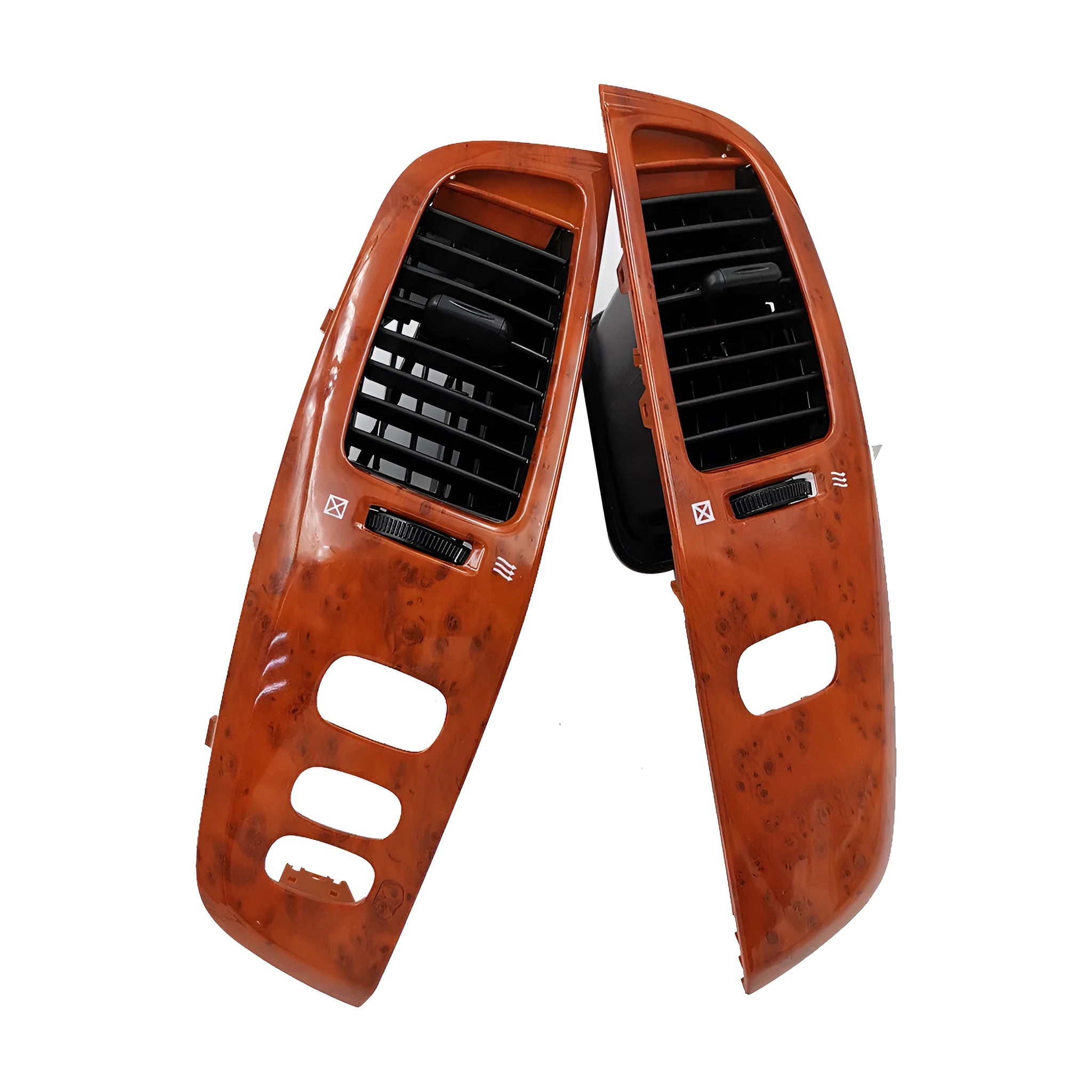 Peach wood coloured ABS plastic air outlet panel for decorative ventilation covers