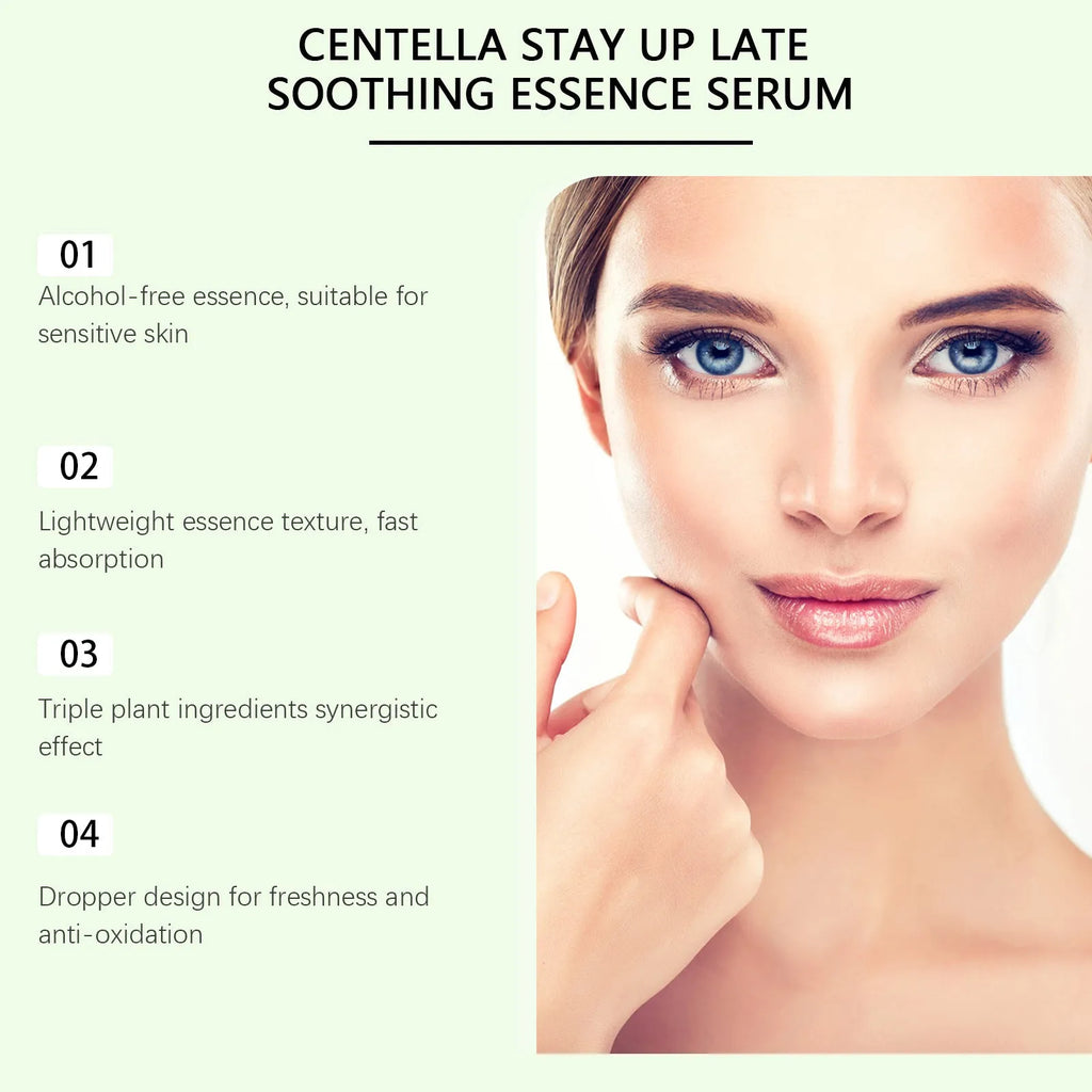 30ml bottle of Centella Asiatica Soothing Solution skincare treatment liquid