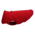Polar fleece dog waistcoat winter coat in solid colours including red, black, blue, grey, green, purple, pink, brown