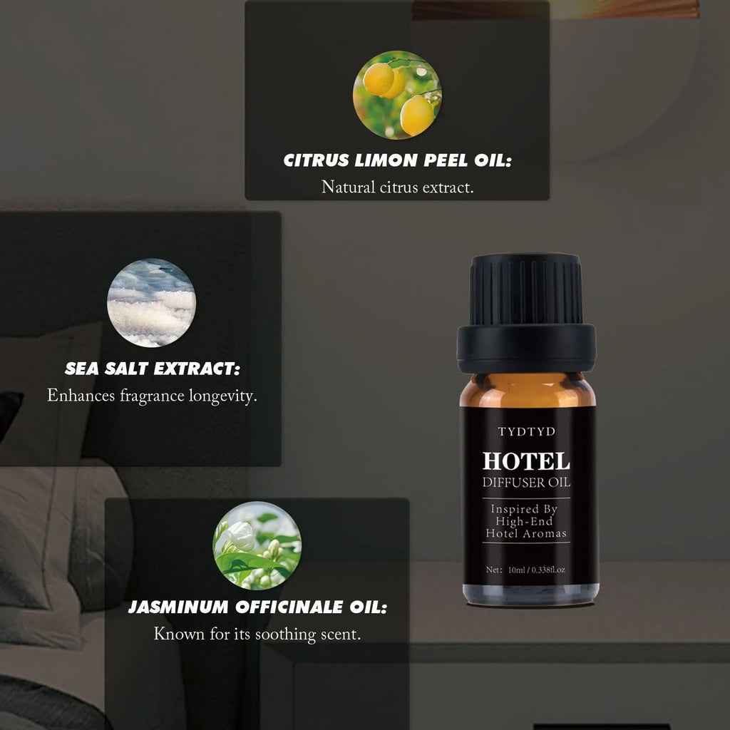 10ml natural plant essential oil bottle for aromatherapy and home scenting