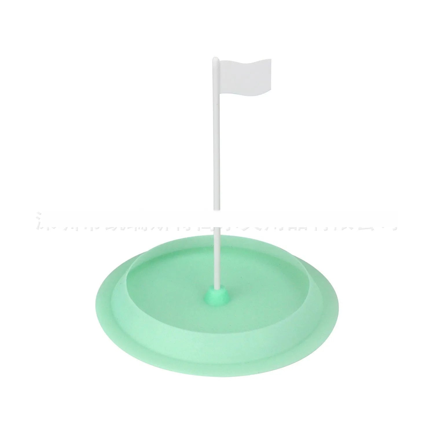 Silicone green rubber putter plate indoor hole cup 16cm diameter for golf practice