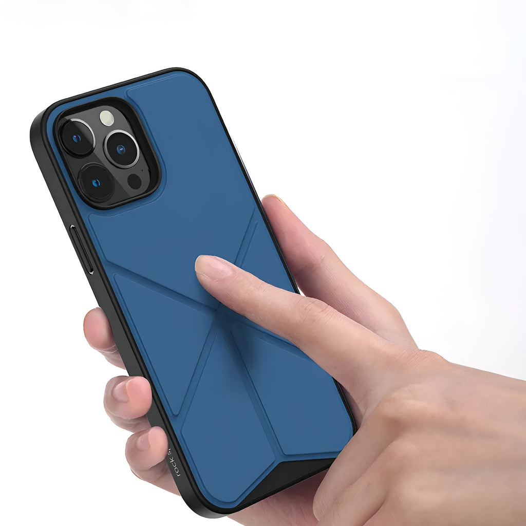 A black TPU back cover case for an iPhone 13 phone, showing a simple solid colour design.