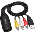 HDMI to AV converter cable with 110cm length for 1080p video transfer between devices