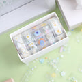 Midsummer Daisy cartoon pattern transparent adhesive tape roll showing 1.5cm width