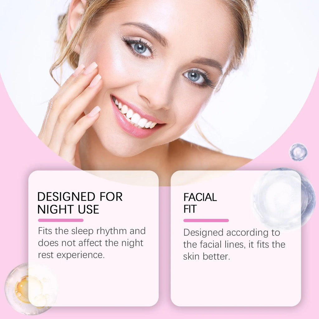 Facial skin fine lines nursing adhesive bandages pack with 144 hyaluronic acid patches