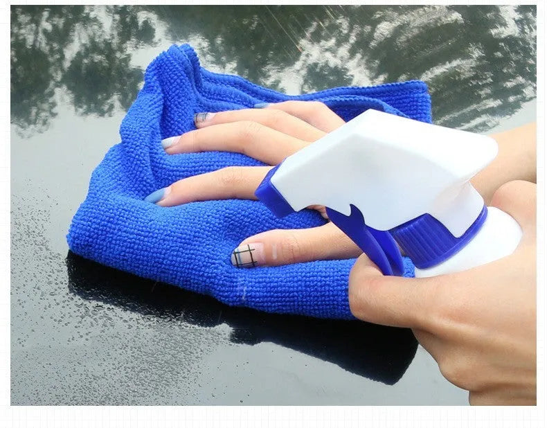 Duster Wax 500ml powder sprayer wax container for car paint maintenance with glazing and oxidation resistance functions
