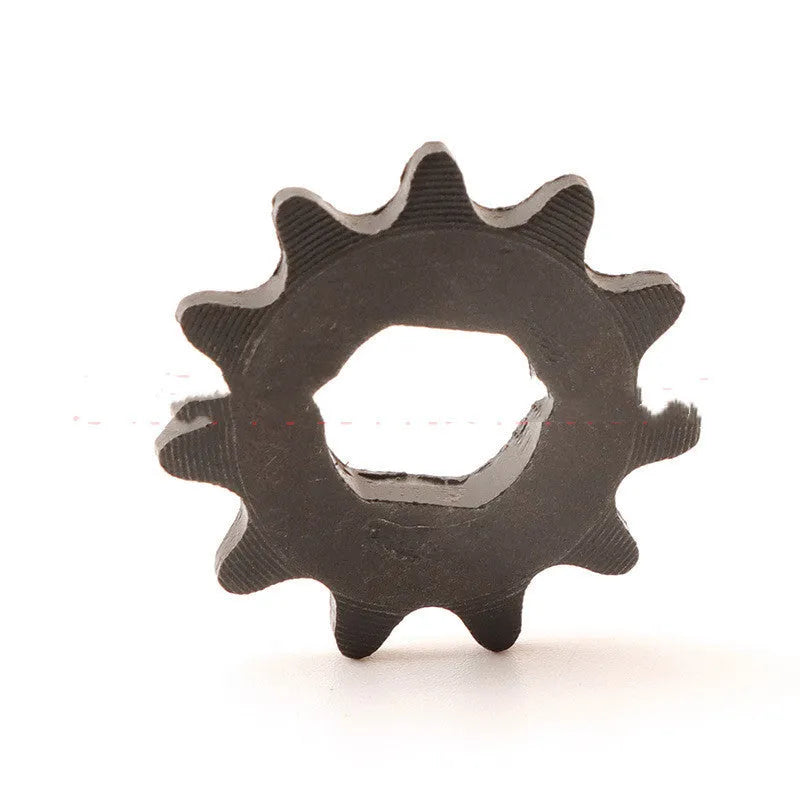 Cast iron motorcycle gear with 11 non-circular teeth for 25hT8F chain systems