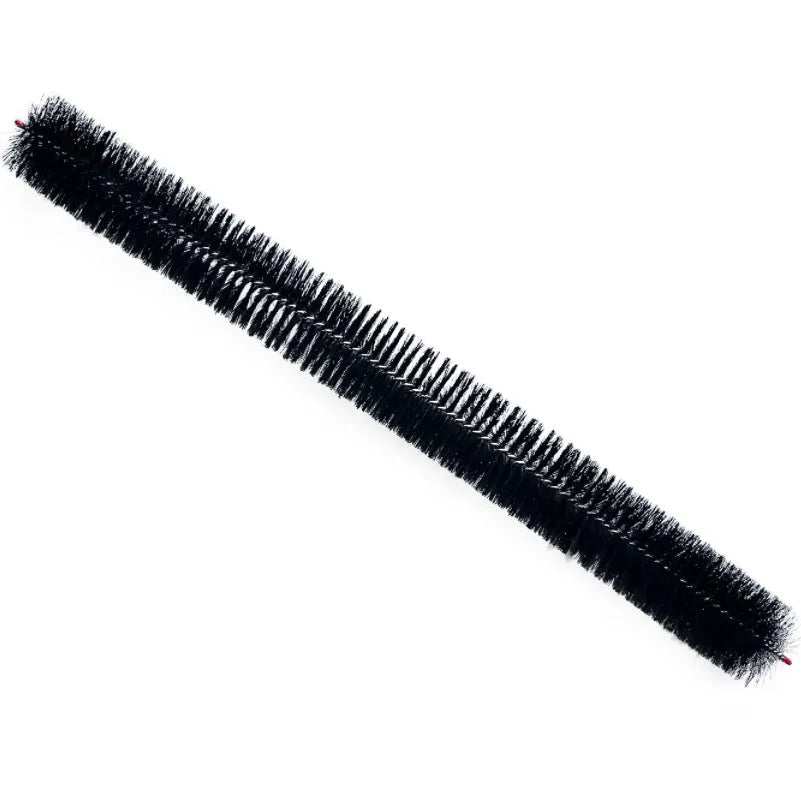 Roof sink fallen leaves filter brush with black PP body and nylon bristles 100CM length