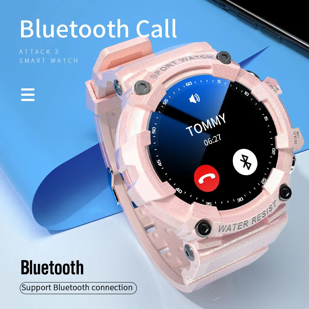 ATTACK 3 IP67 waterproof smart sports watch with colour screen on wrist