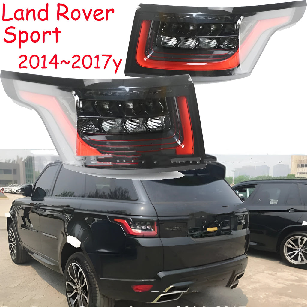 Pair of LED brake light units for car rear bumper, IP66 waterproof rated.