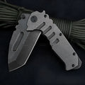 Outdoor folding knife with D2 steel blade, 22 cm overall length, 9 cm blade, and 130 mm handle in 907 style