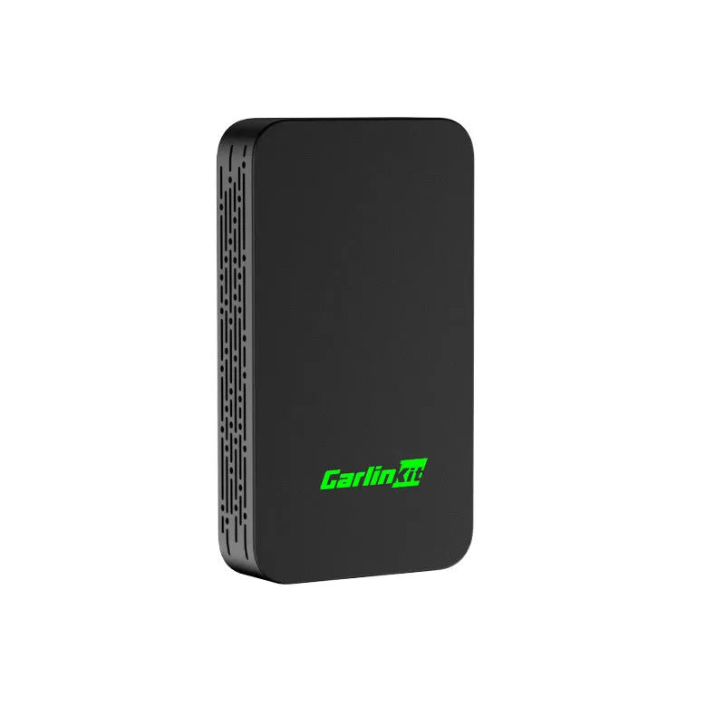 Car audio and video entertainment box converting wired connections to wireless streaming with 2Air technology