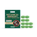 Ten anti-mouse repellent pills and three mesh bags for warehouse and household pest protection