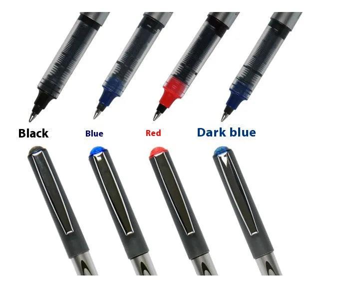 0.5mm signature pen with plastic shell and water-based quick-drying ink available in multiple colours
