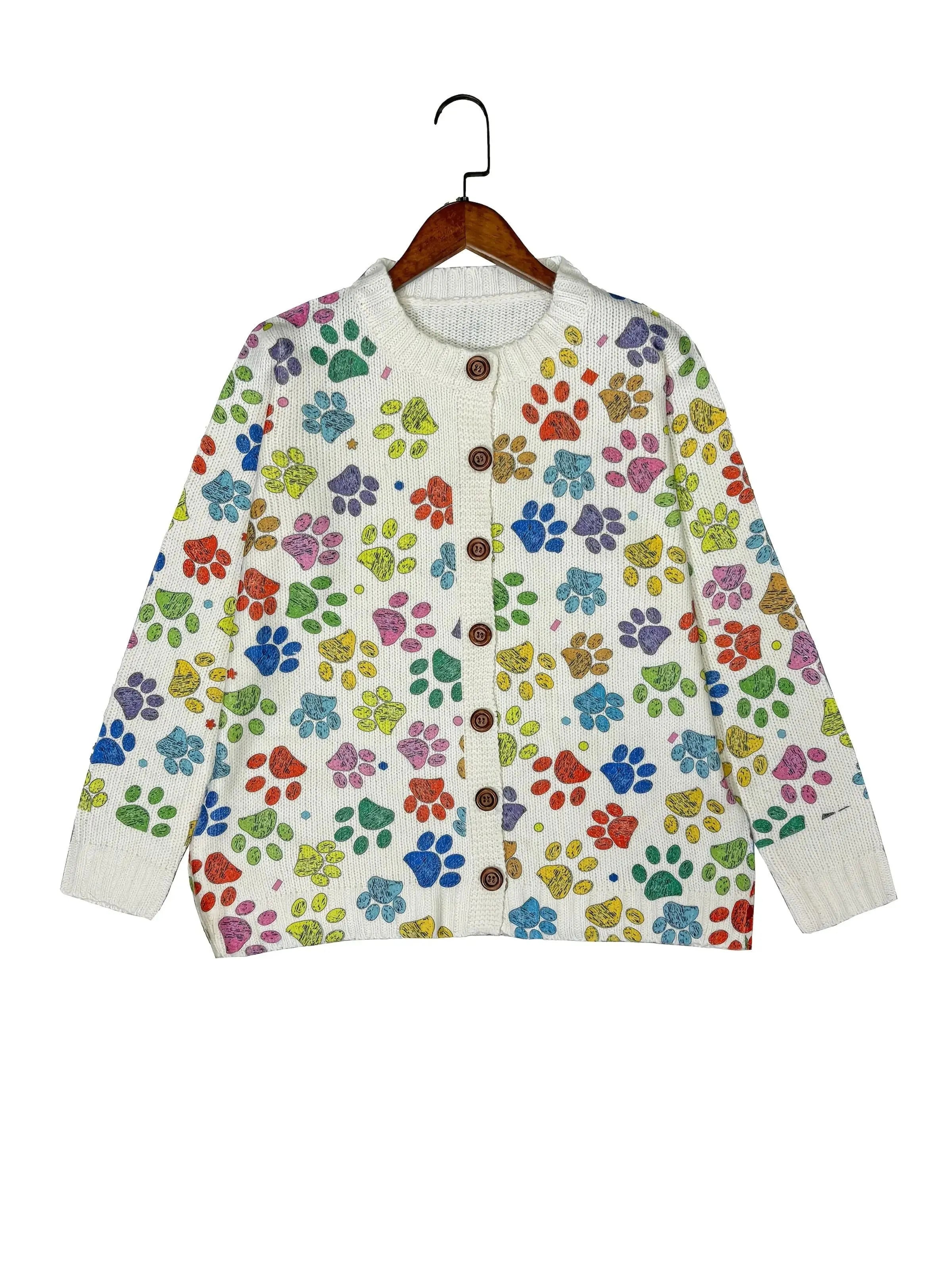 Custom digital print long sleeve top in 95% polyester with personalised picture design, available in sizes S to 5XL.