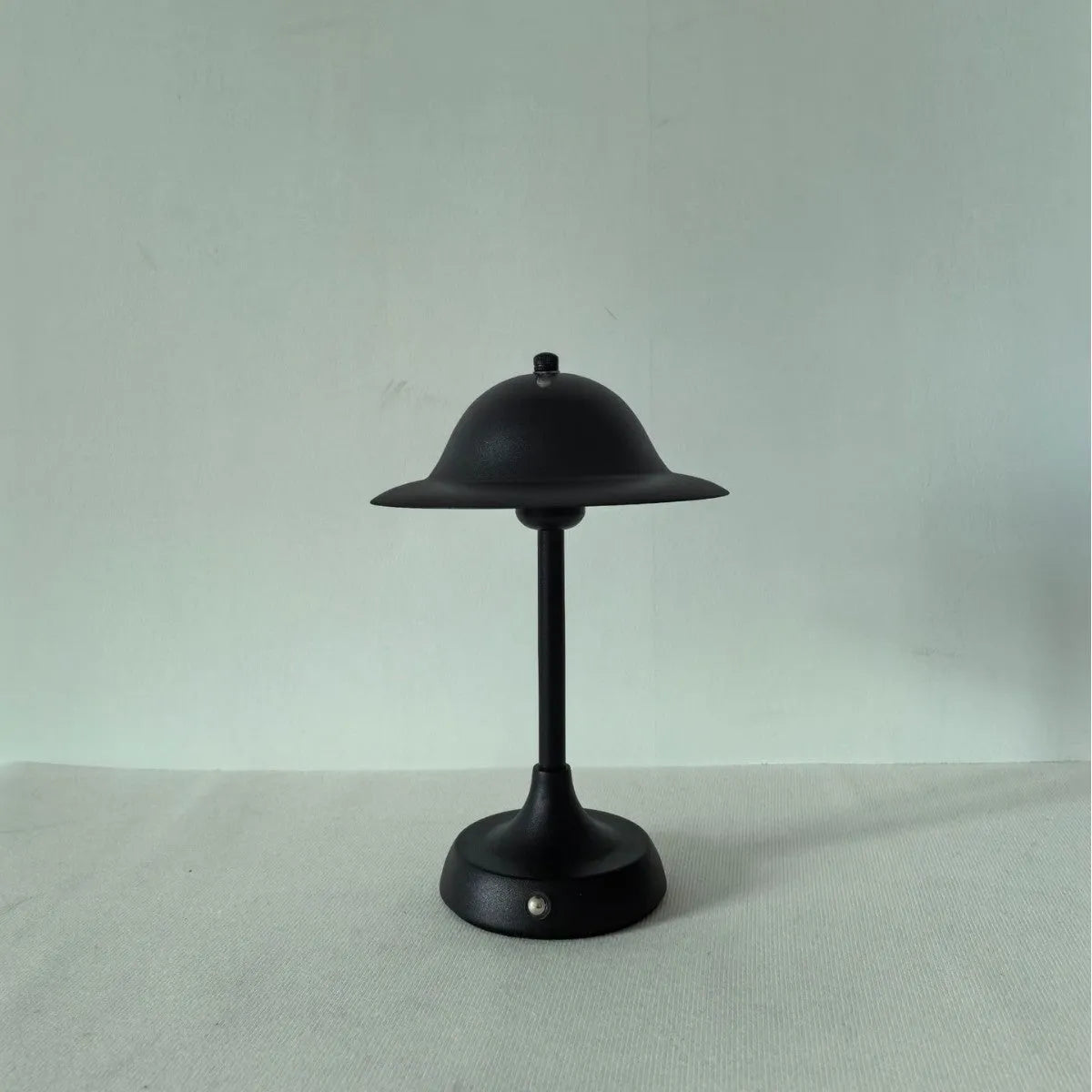 Creative sliding variety of shapes USB table lamp in black and white options 150x230mm