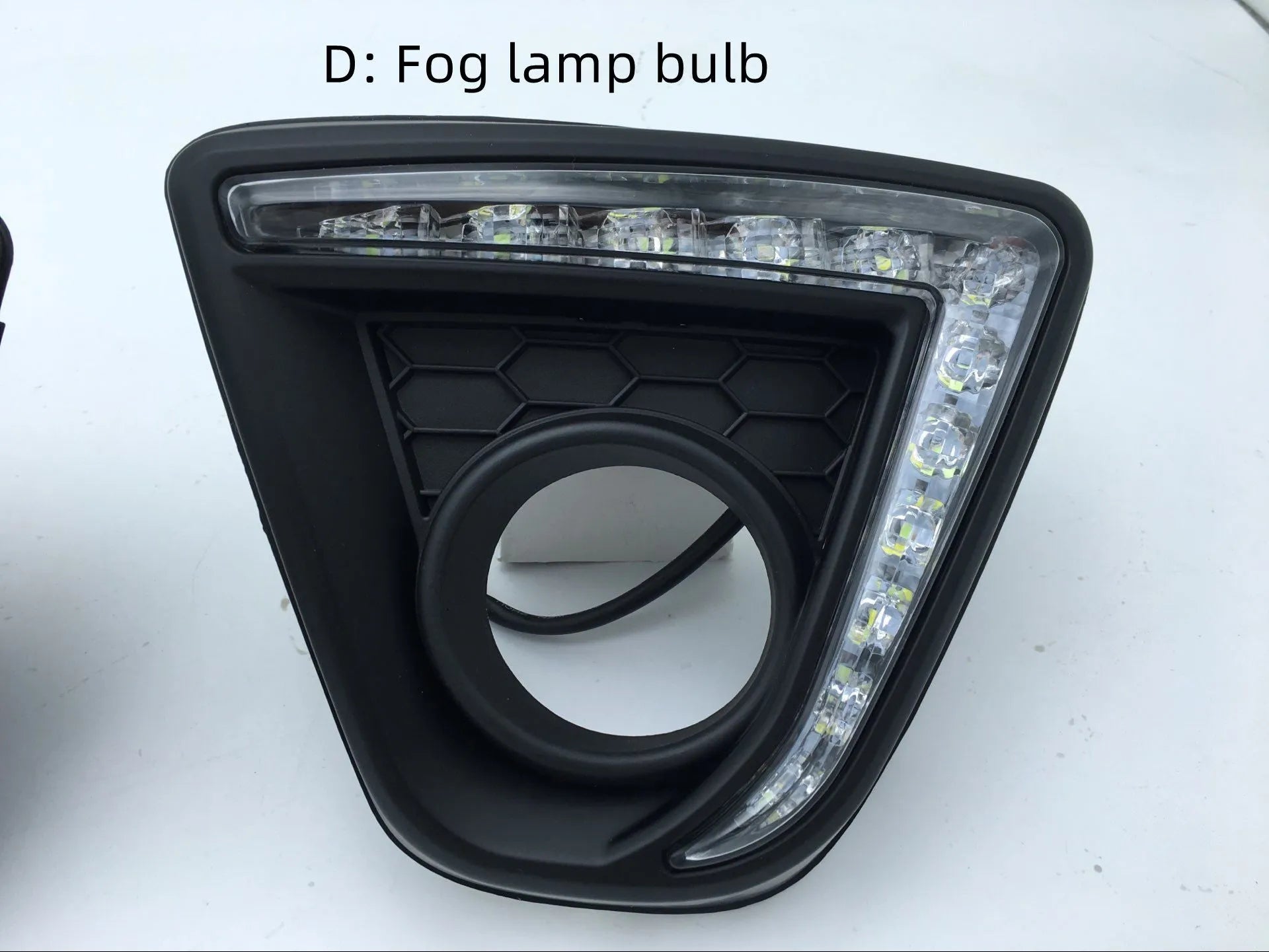 Mazda CX-5 daytime running light LED set with electroplated white light and configuration options