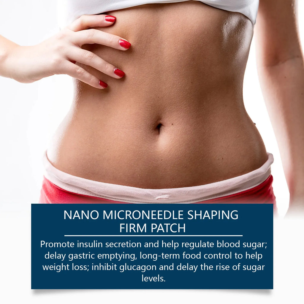 Nano Microneedle Slim Firm Patch with active ingredients Artemisia argyi and acetyl hexapeptide-8, pack of 4 pieces