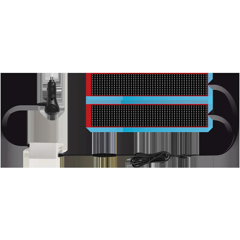 LED flexible car interior light, PC devil's eye strip 1.2M to 2M and one drag two 16.6x60CM to 16.6x80CM.