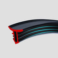 Mitsubishi Outlander dashboard soundproof seal strip showing 1.6m silicone construction with card slots