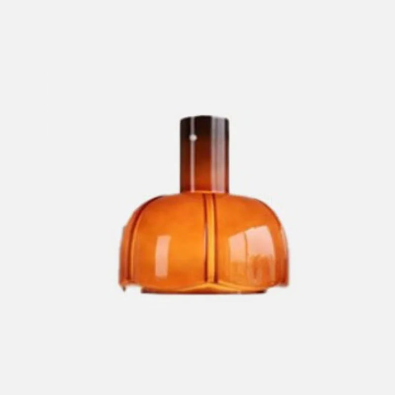 Retro medieval-style glass bud chandelier pendant light in a choice of coloured shades.