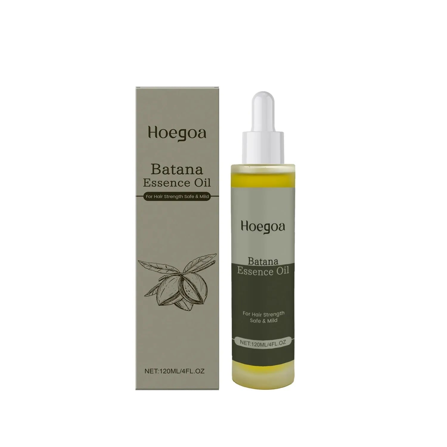 120ml bottle of Platthana Secret Hair Essential Oil for scalp massage treatment.