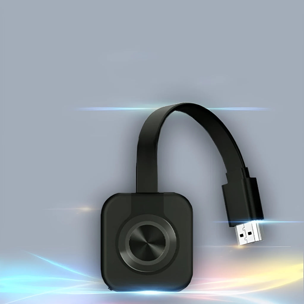 Wireless HDMI transmitter for mobile same screen projection, compact 4.6 cm dongle with HDMI interface