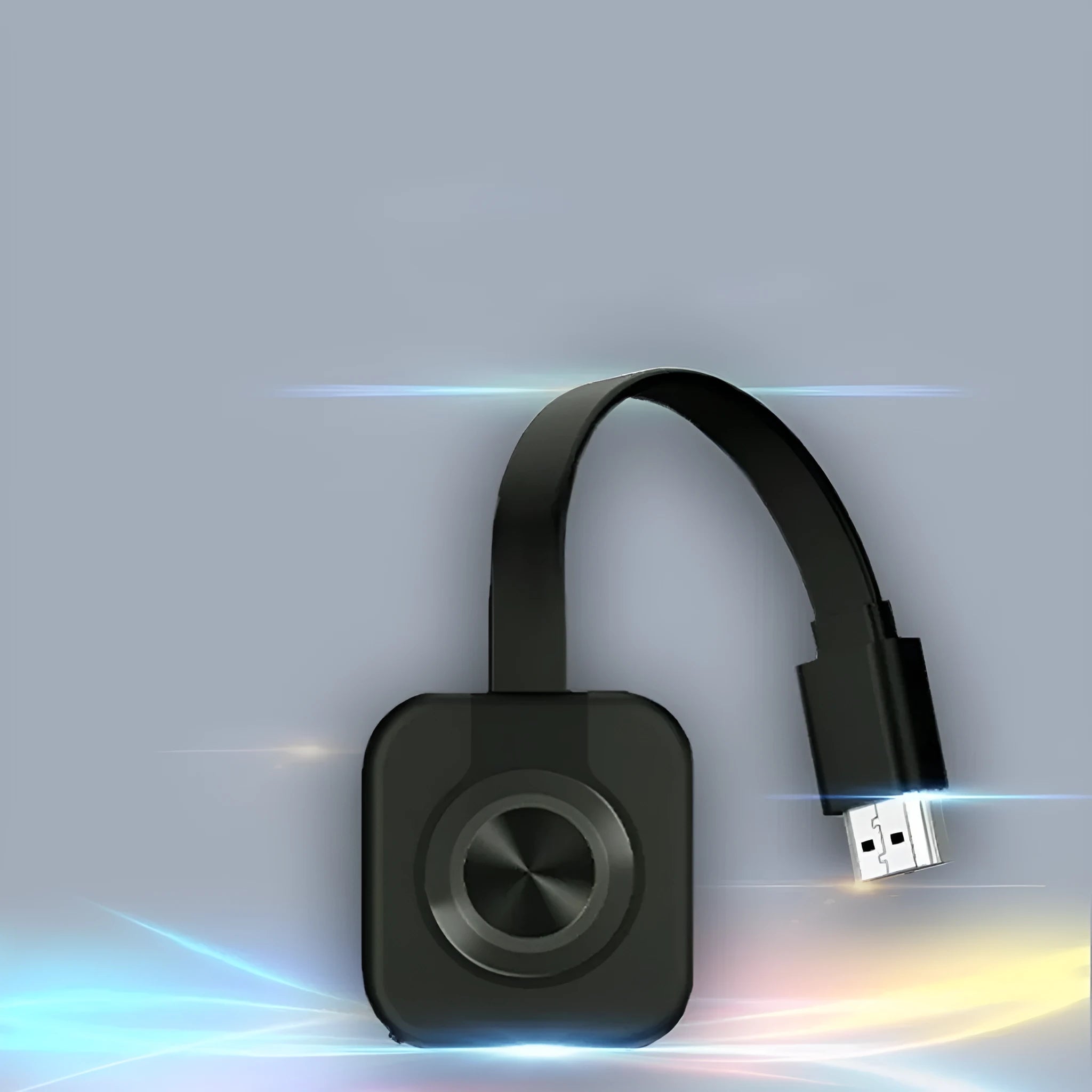 Wireless HDMI transmitter for mobile same screen projection, compact 4.6 cm dongle with HDMI interface