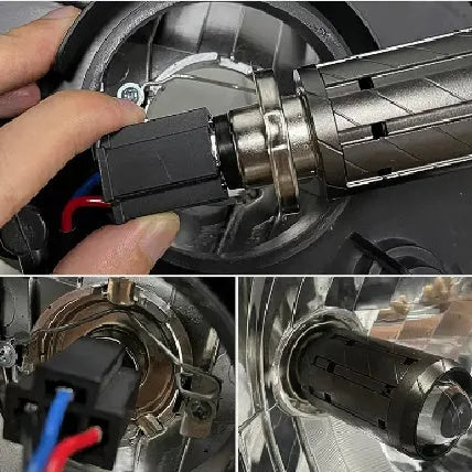 H4 LED headlight conversion bulb for Chunfeng 150NK motorcycle with far and near light integration