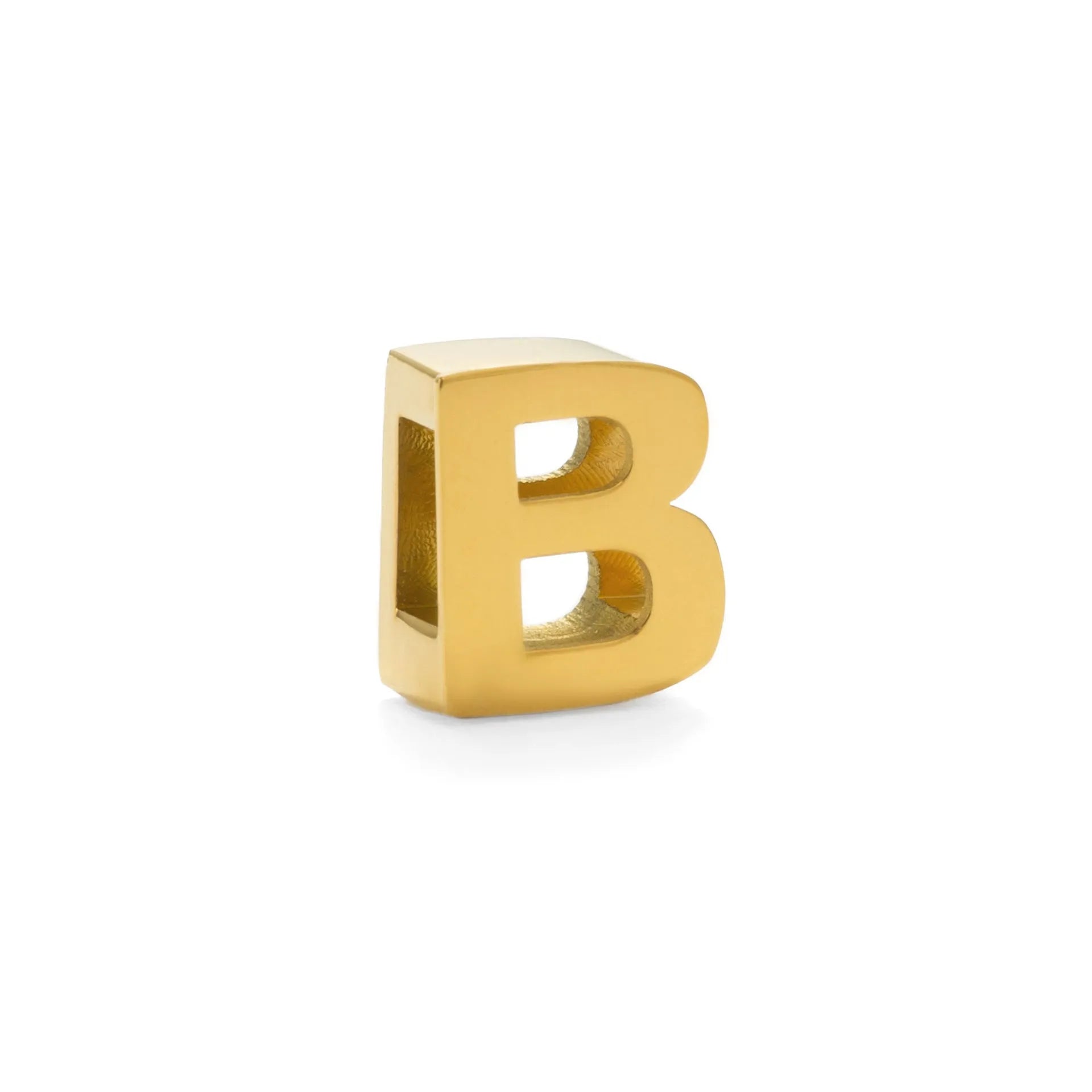 Titanium steel number letter necklace with 40.5cm chain and electroplated gold or silver finish