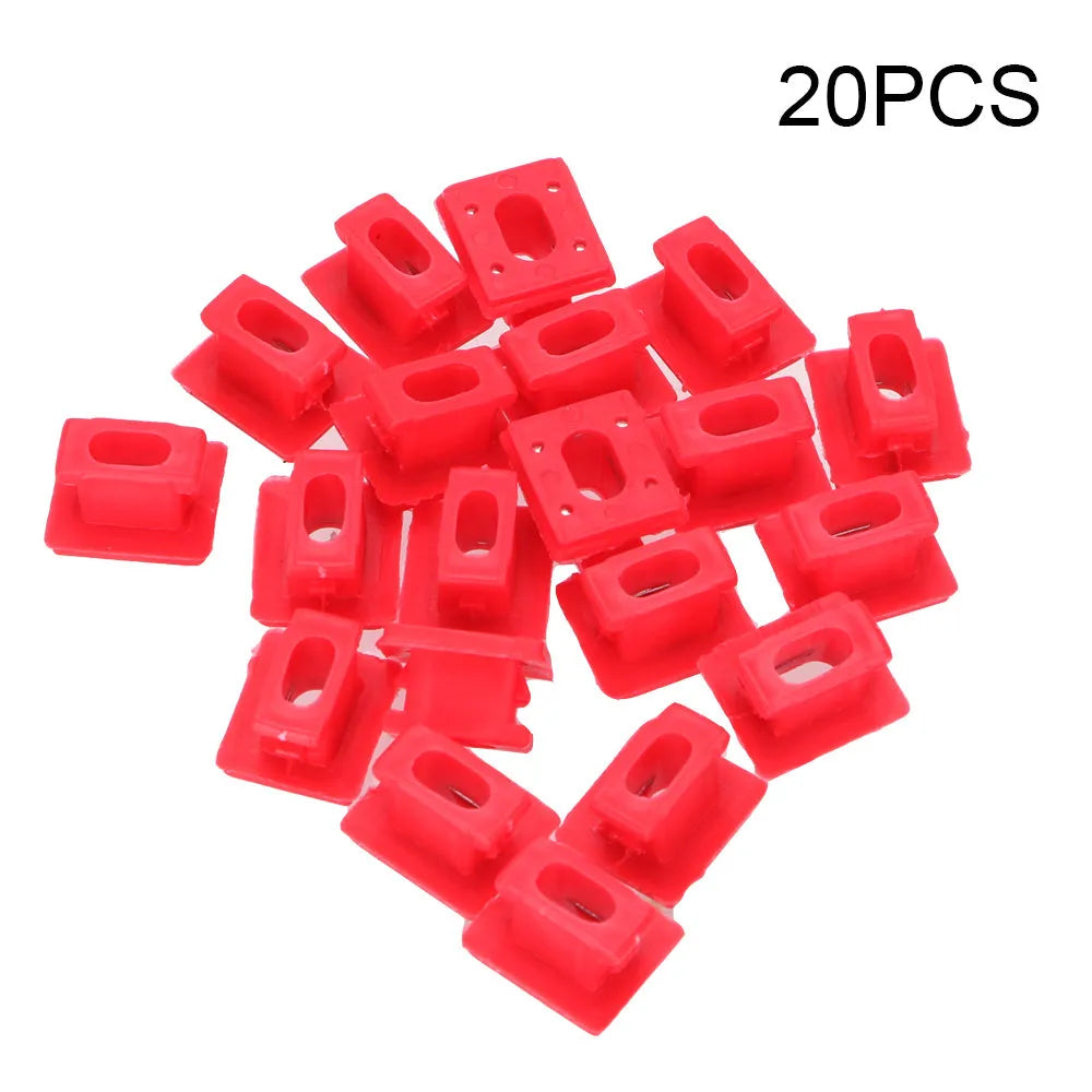 10 plastic snap clips for BMW E46 and X3 E83 interior door trim panel fastening