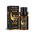10ml men's endurance vitality massage essential oil bottle with ginger root oil