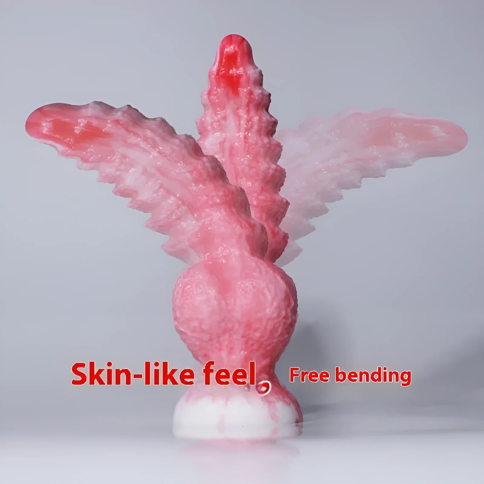 Pink penis-shaped silicone masturbation device for women with Berserker S and M size options
