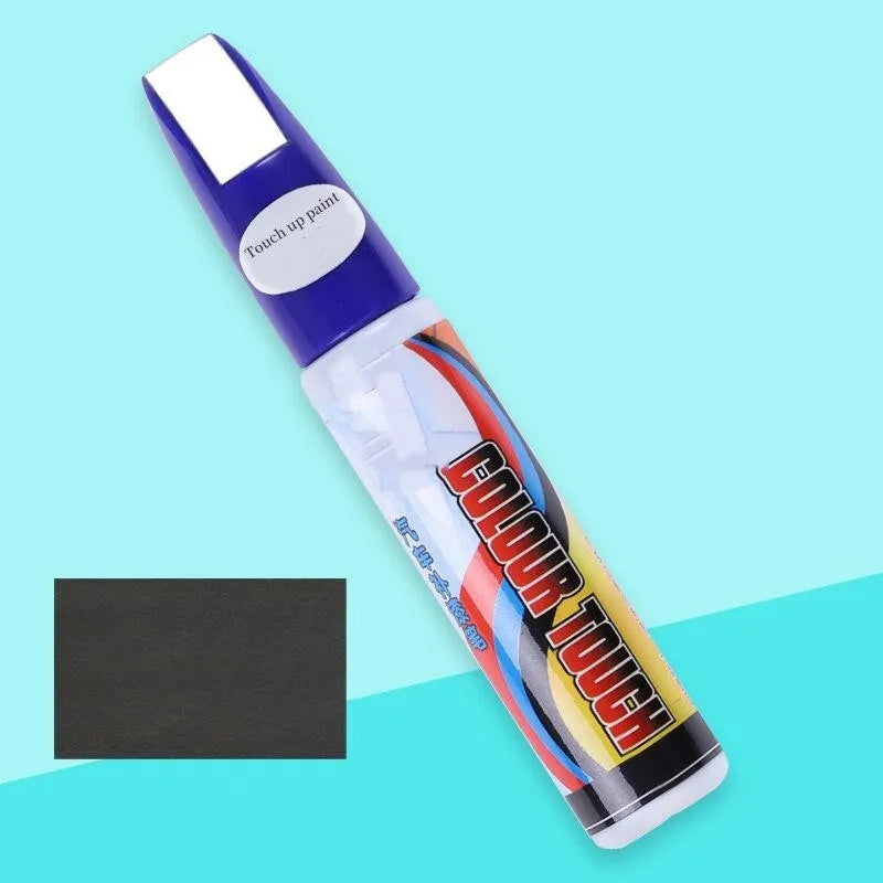 Automotive paint repair kit with touch-up pen, Scratch A wax, sponge, and sandpaper for car scratch repair