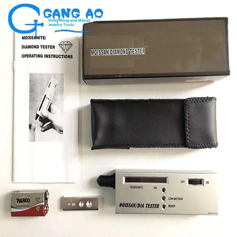 White intelligent calorimeter moissanite detector handheld tool for diamond authentication