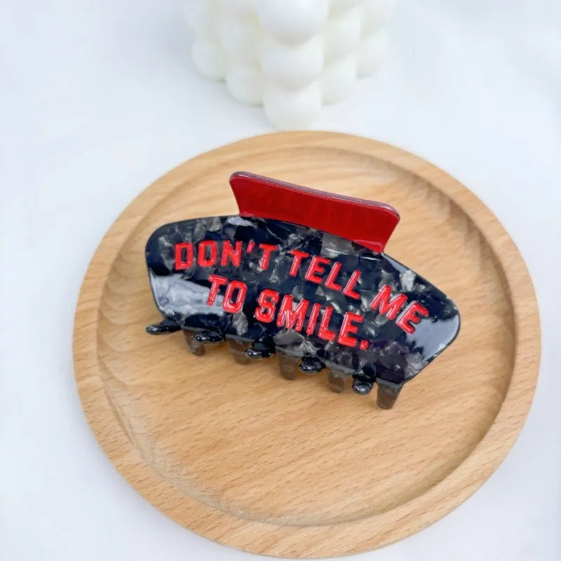 Halloween bat hair clip with acetic acid construction and handcrafted bat decoration