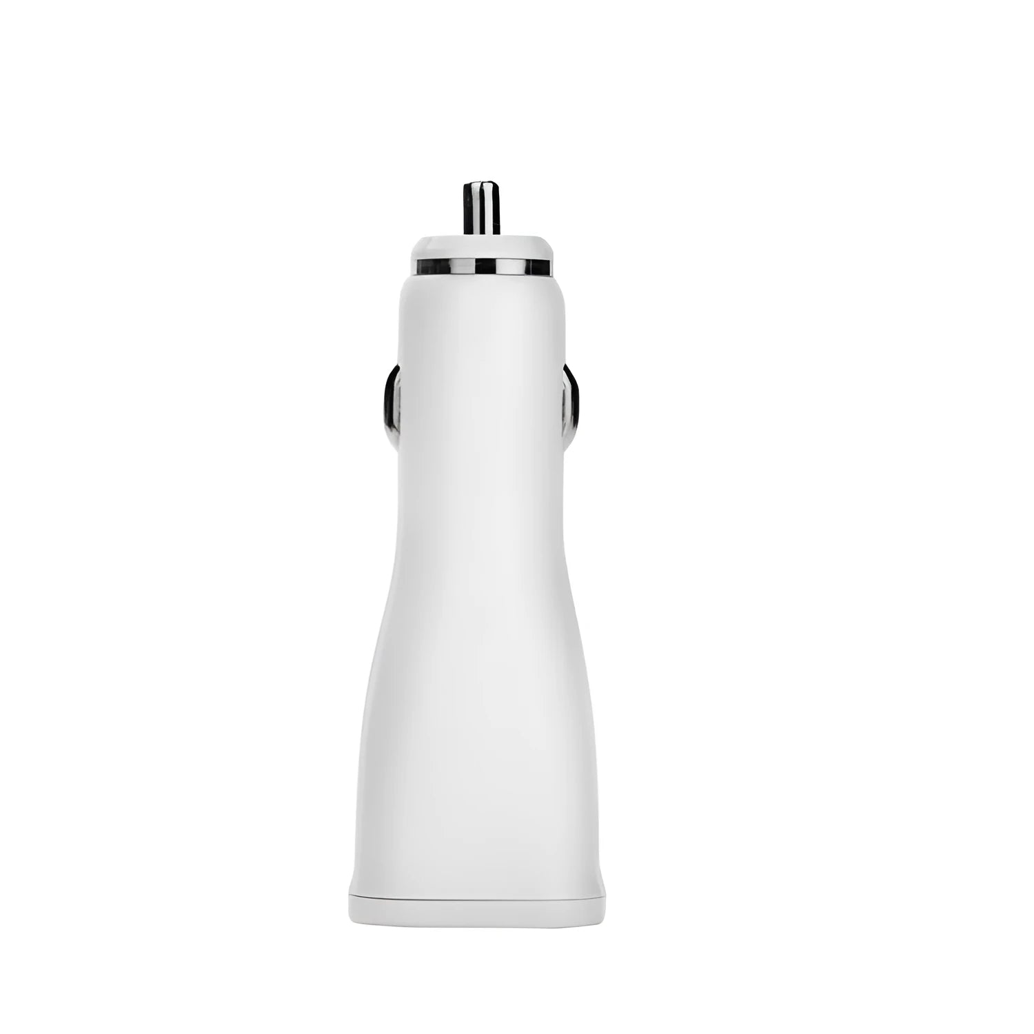 White QC30 single port USB car fast charger with QC2.0 technology for vehicle use