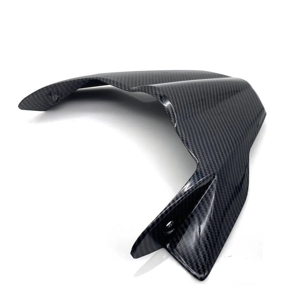 ABS front headlight spoiler cover for Yamaha MT09 FZ09 SP 2017-2020, bird's beak shape, 25x25x7cm